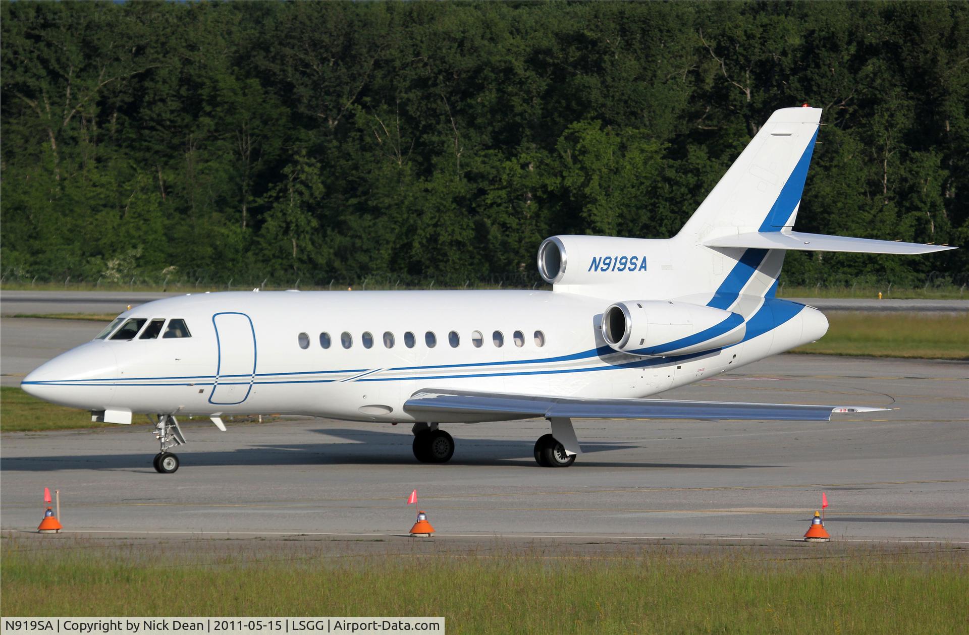 N919SA, 2003 Dassault Falcon 900EX C/N 124, LSGG/GVA