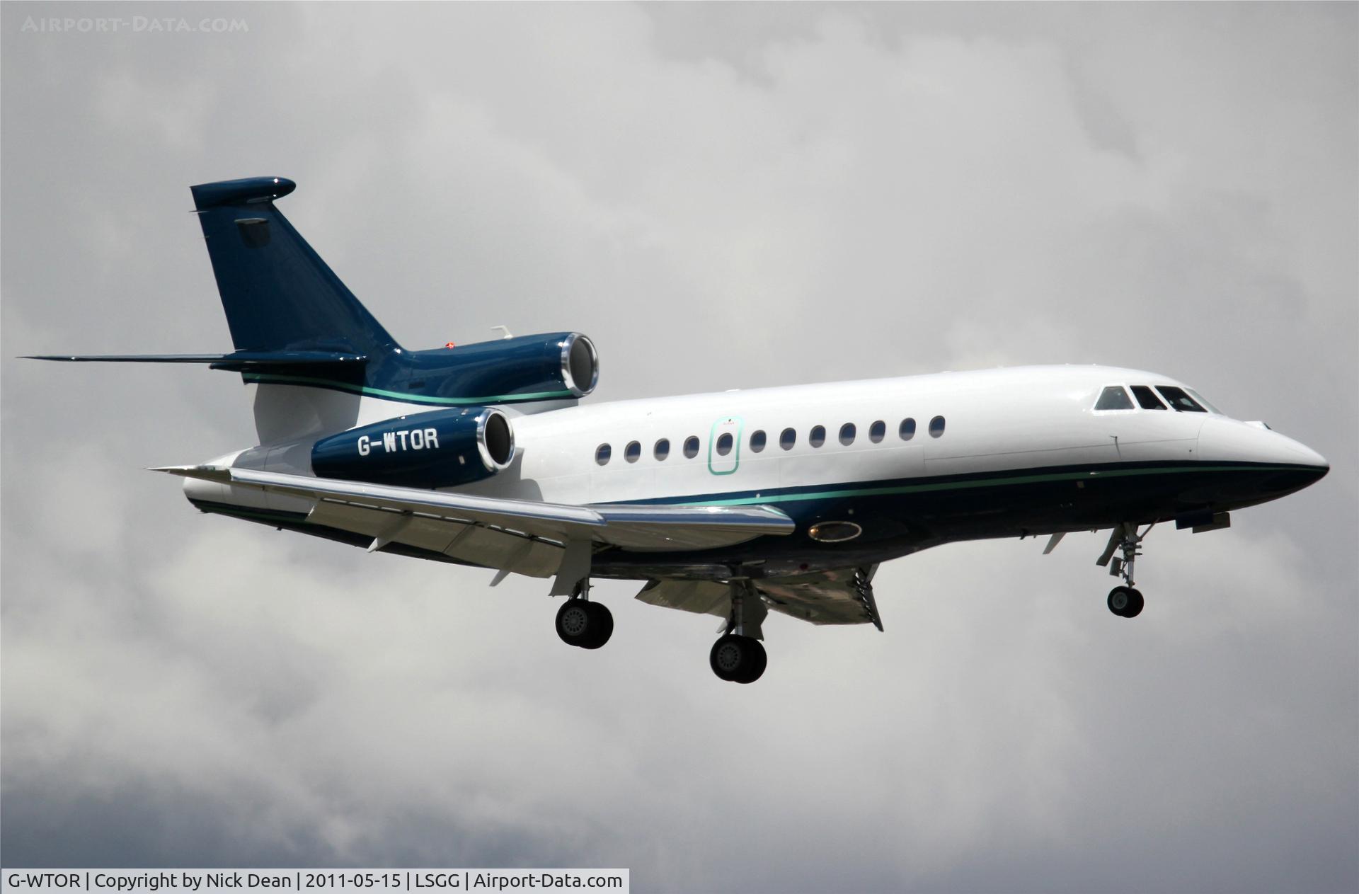 G-WTOR, 2008 Dassault Falcon 900EX C/N 211, LSGG/GVA