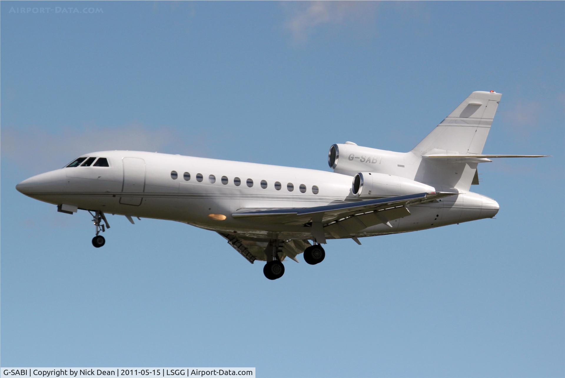 G-SABI, 2005 Dassault Falcon 900EX C/N 150, LSGG/GVA