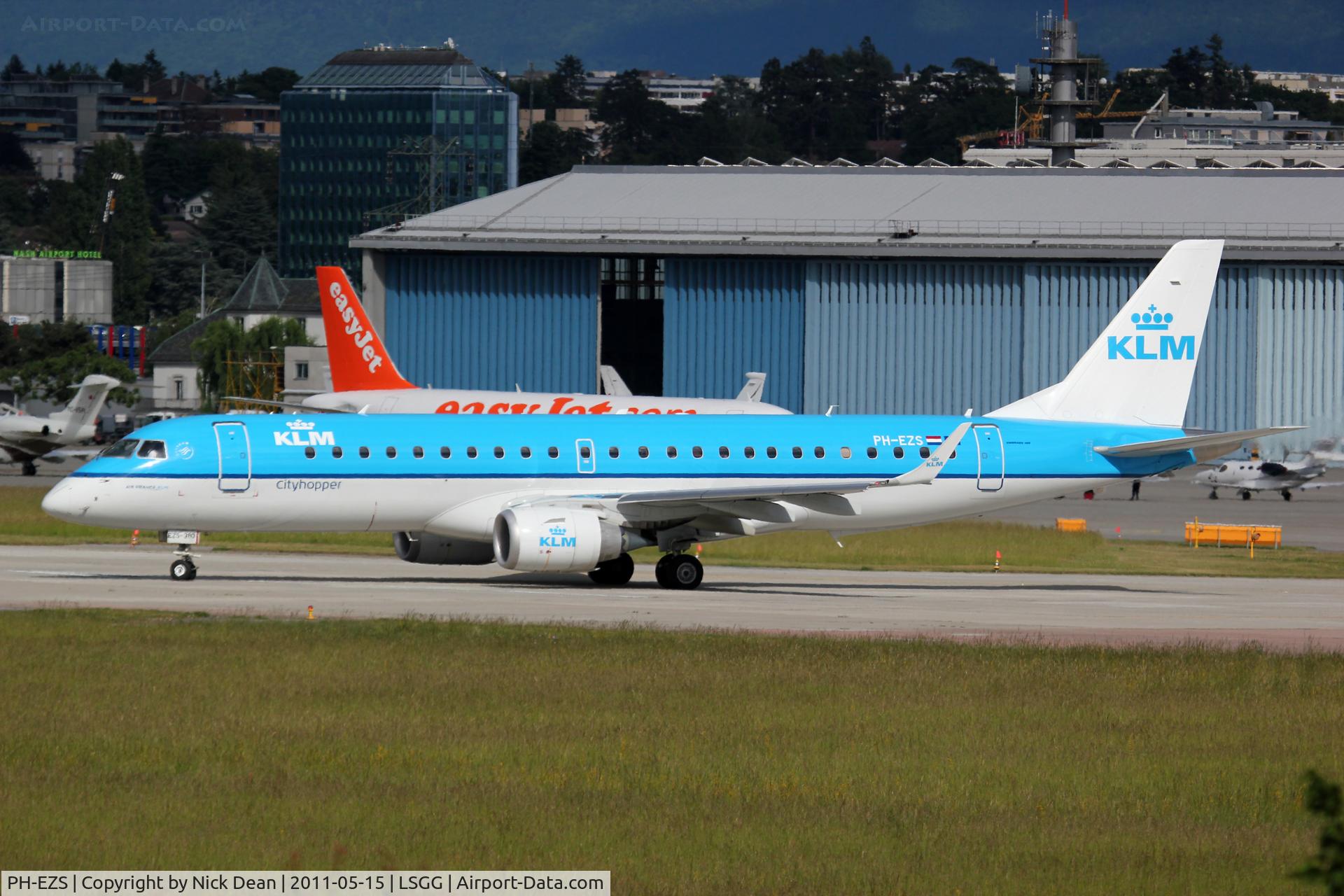 PH-EZS, 2010 Embraer 190LR (ERJ-190-100LR) C/N 19000380, LSGG/GVA
