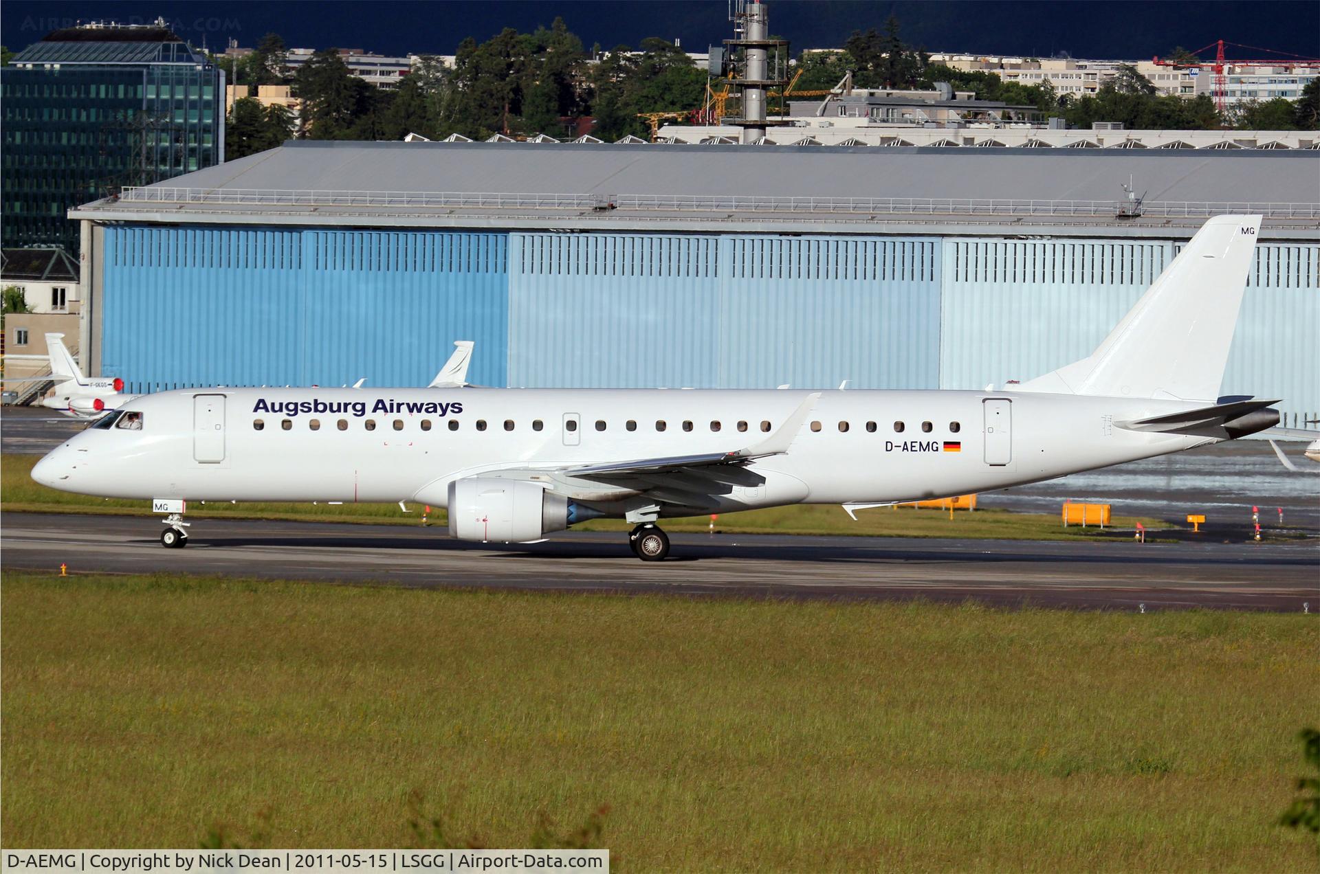 D-AEMG, 2011 Embraer 190LR (ERJ-190-100LR) C/N 19000404, LSGG/GVA
