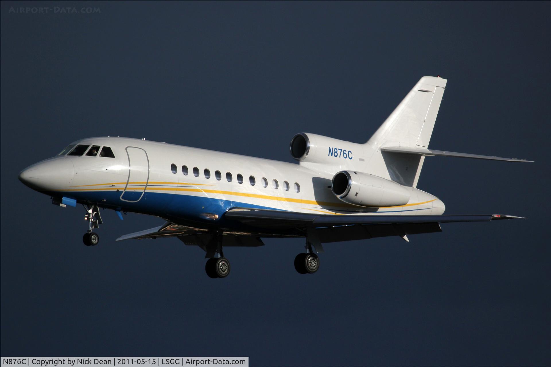 N876C, 2006 Dassault Falcon 900EX C/N 162, LSGG/GVA