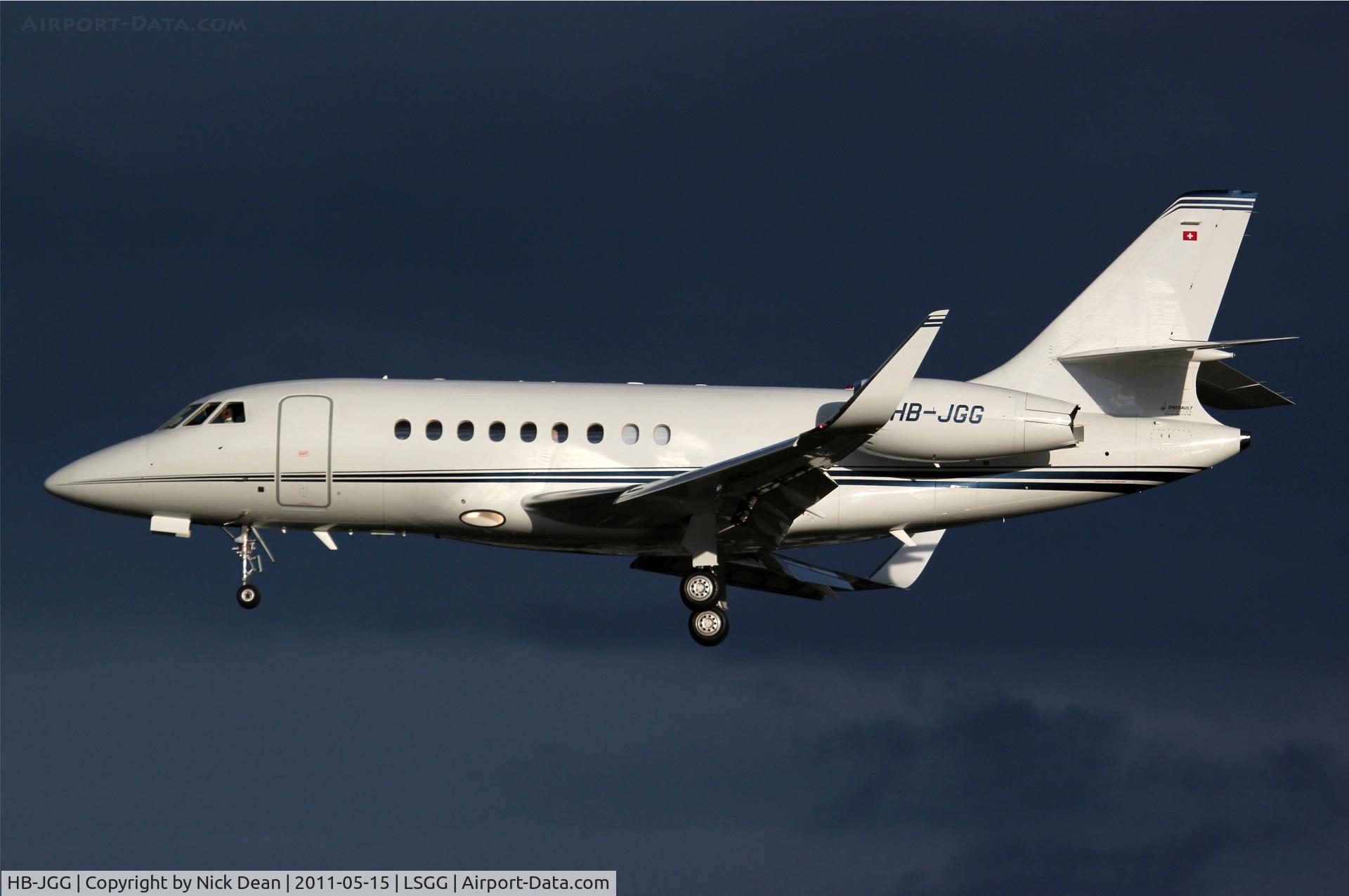 HB-JGG, 2009 Dassault Falcon 2000LX C/N 188, LSGG/GVA