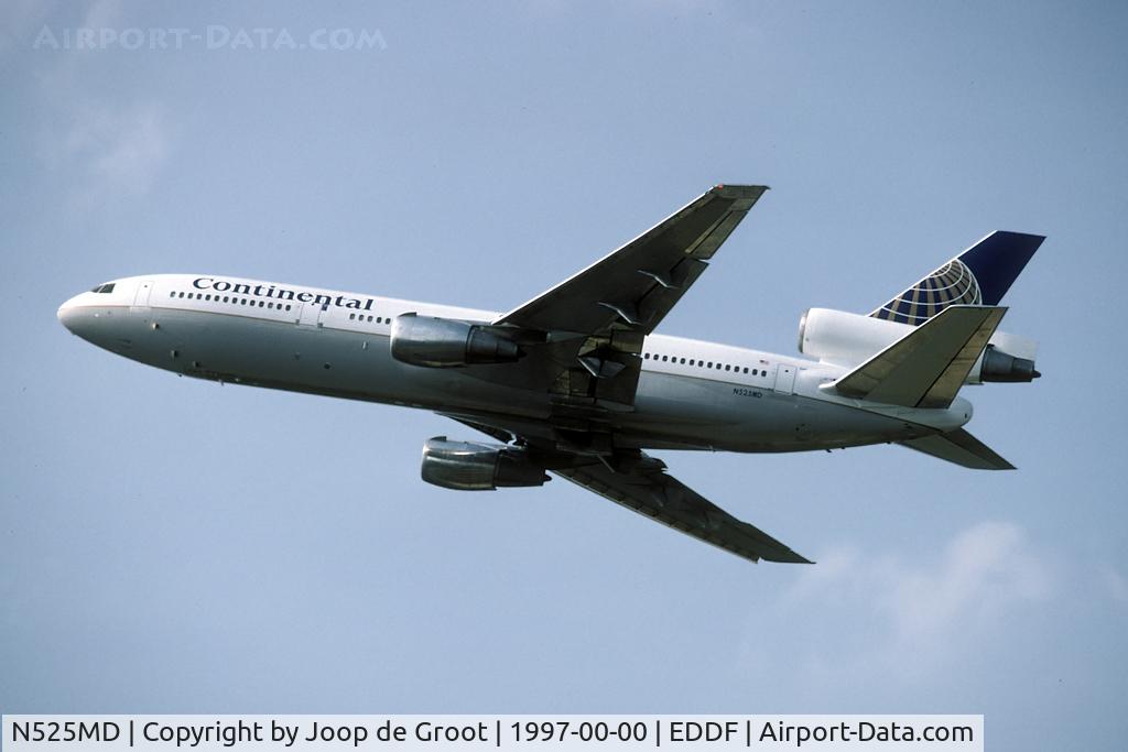 N525MD, 1972 Douglas DC-10-30 C/N 46550, departing FRA