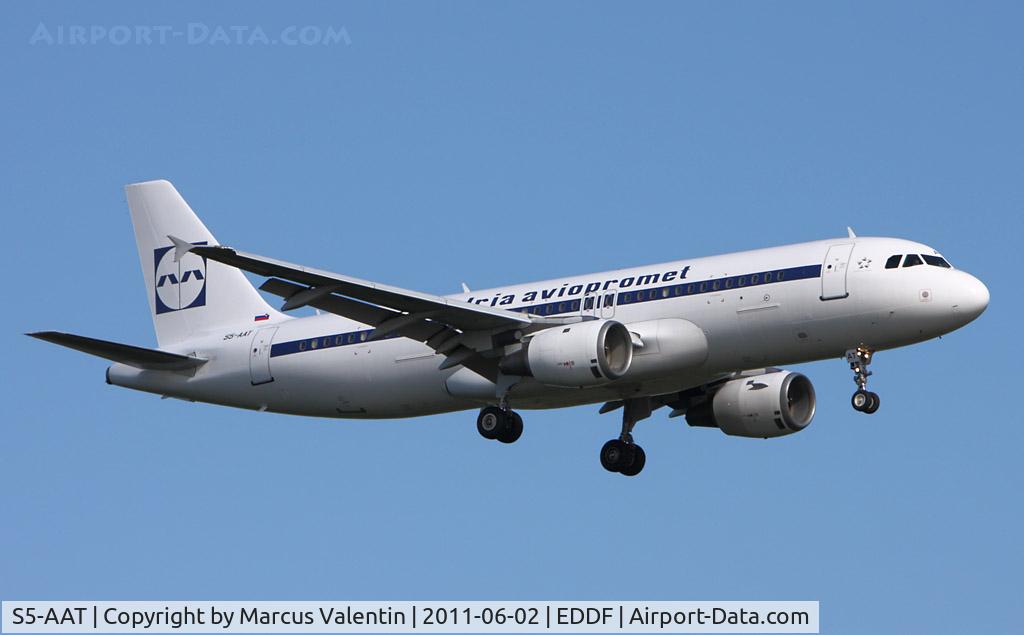 S5-AAT, 1991 Airbus A320-231 C/N 0191, 50 years with you Adria Airways-Adria Aviopromet-Retro. That is the second Airbus from Adira Airways.