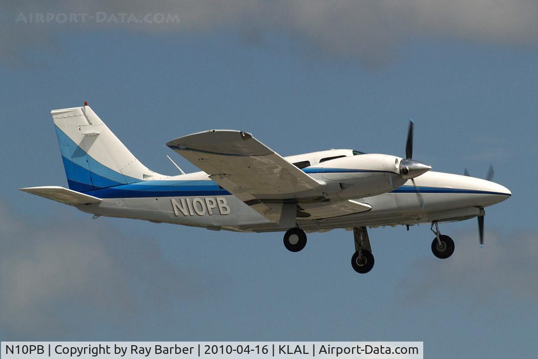 N10PB, 1974 Piper PA-34-200T Seneca II C/N 34-7570031, Piper PA-34-200T Seneca II [34-7570031] Lakeland-Linder~N 16/04/2010