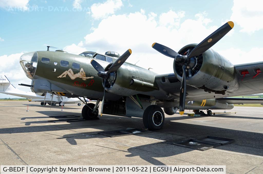 G-BEDF, 1944 Boeing B-17G Flying Fortress C/N 8693, SHOT AT DUXFORD