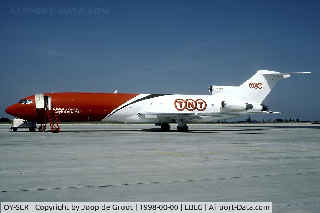 OY-SER, 1973 Boeing 727-232(F) C/N 20639, TNT Global Express