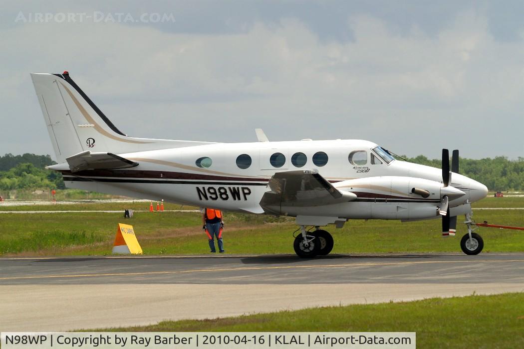 N98WP, 1997 Raytheon Aircraft Company C90A C/N LJ1493, Beech C90B King Air [LJ-1493] Lakeland-Linder~N 16/04/2010