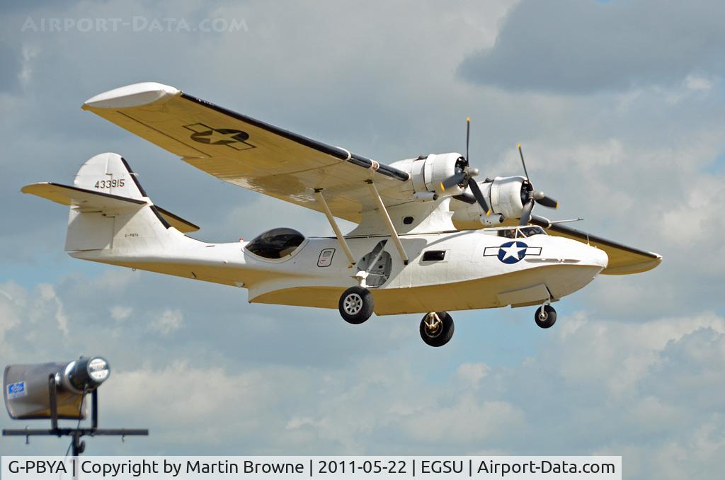 G-PBYA, 1944 Consolidated (Canadian Vickers) PBV-1A Canso A C/N CV-283, SHOT AT DUXFORD
