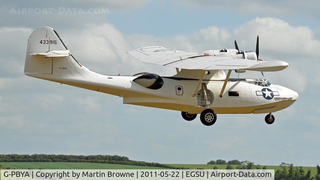 G-PBYA, 1944 Consolidated (Canadian Vickers) PBV-1A Canso A C/N CV-283, SHOT AT DUXFORD