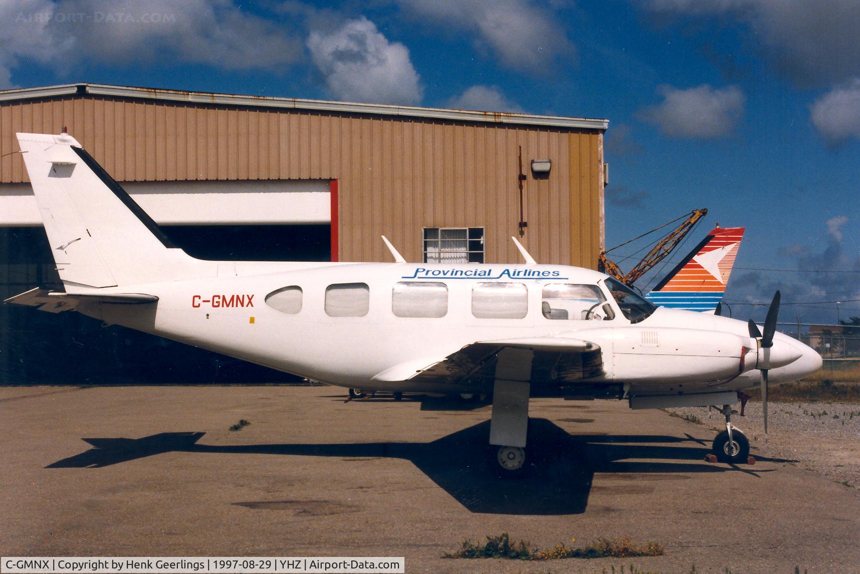 C-GMNX, 1969 Piper PA-31 Turbo Navajo C/N 31 528, Provincial Airlines