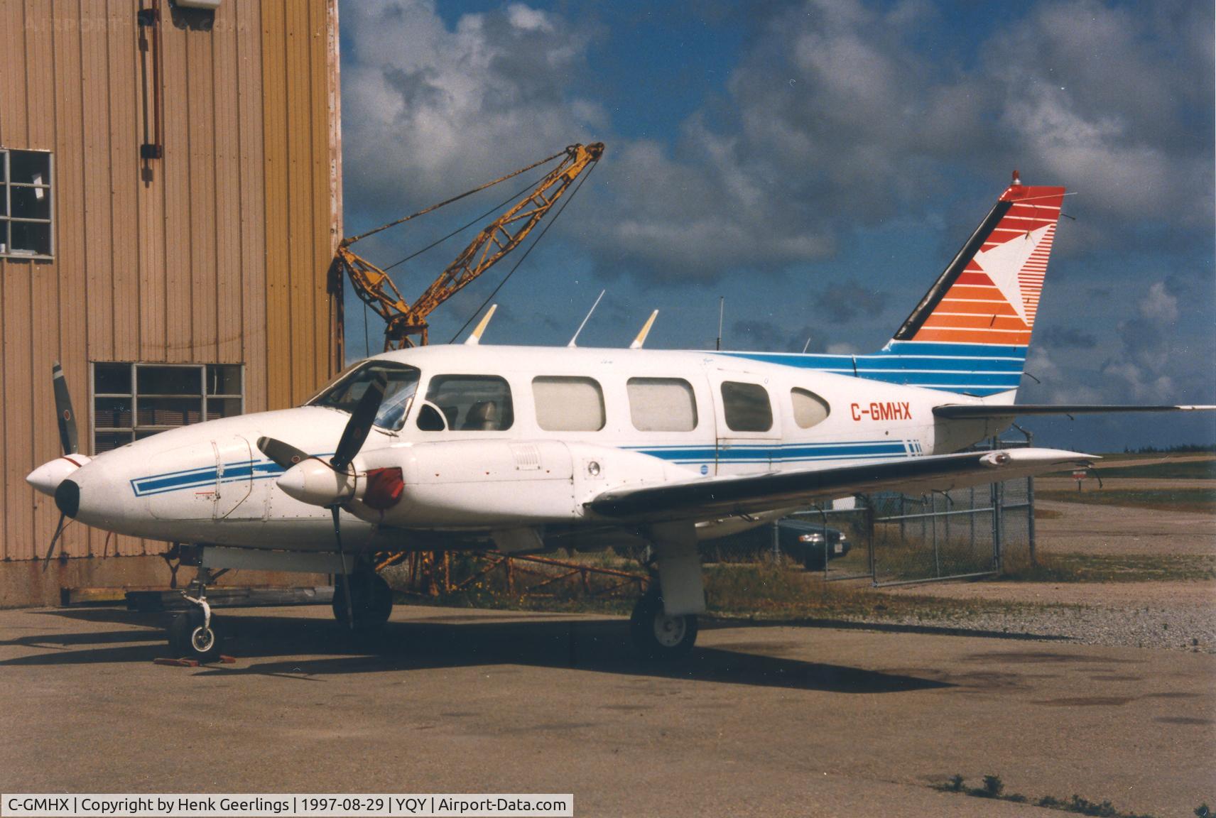 C-GMHX, 1969 Piper PA-31 C/N 31-75, Provincial Airlines