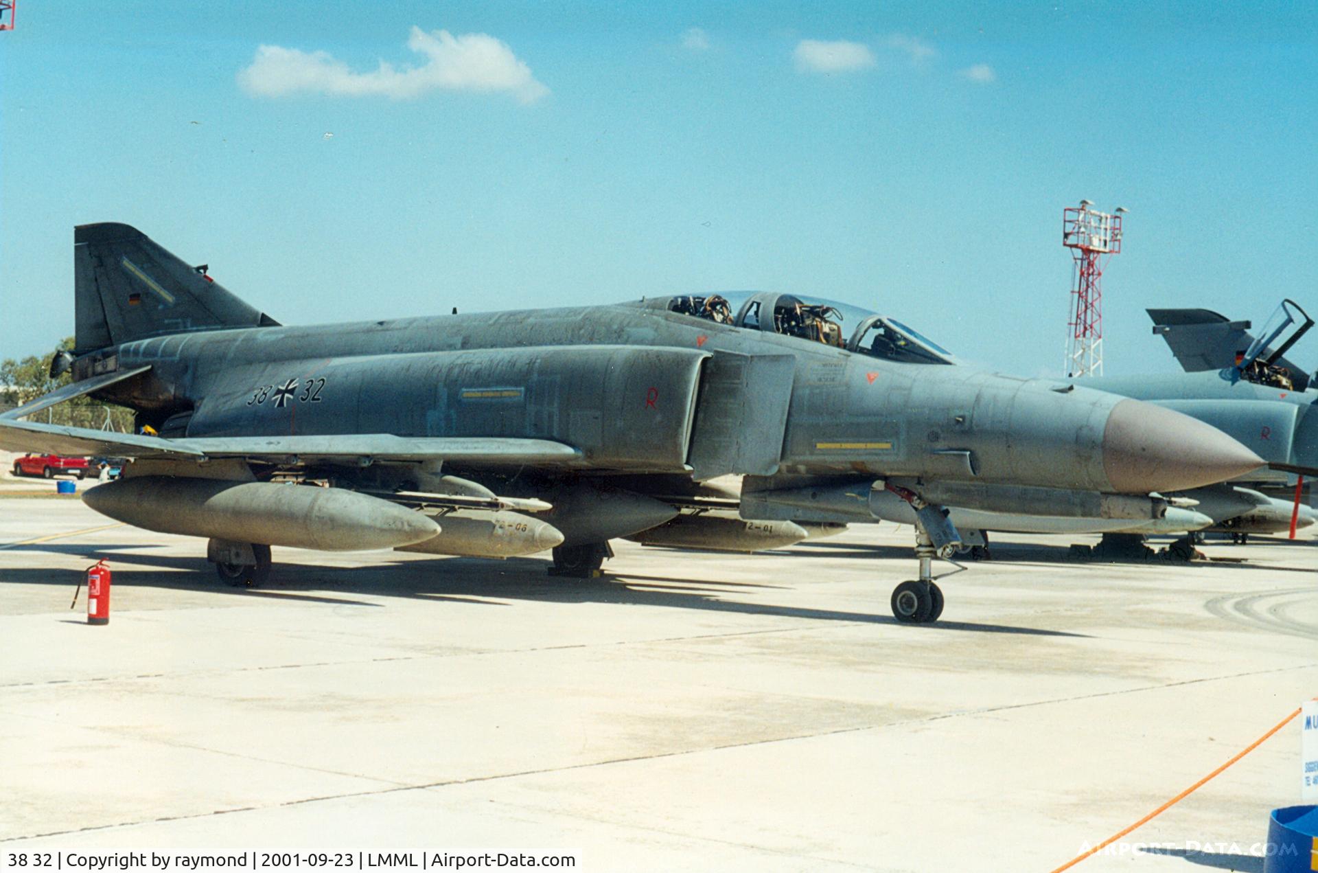 38 32, 1972 McDonnell Douglas F-4F Phantom II C/N 4700, F4 Phantom 38-32 German Air Force