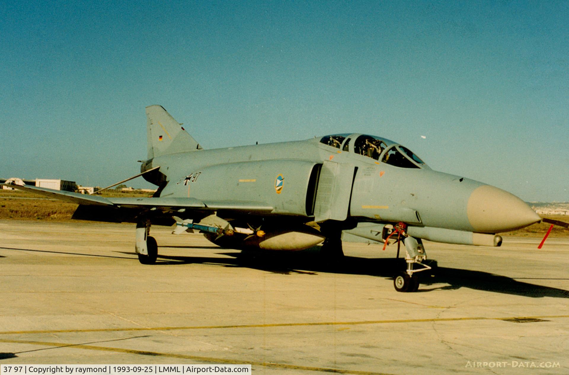 37 97, 1972 McDonnell Douglas F-4F Phantom II C/N 4595, F4 Phantom 37 97 German Air Force
