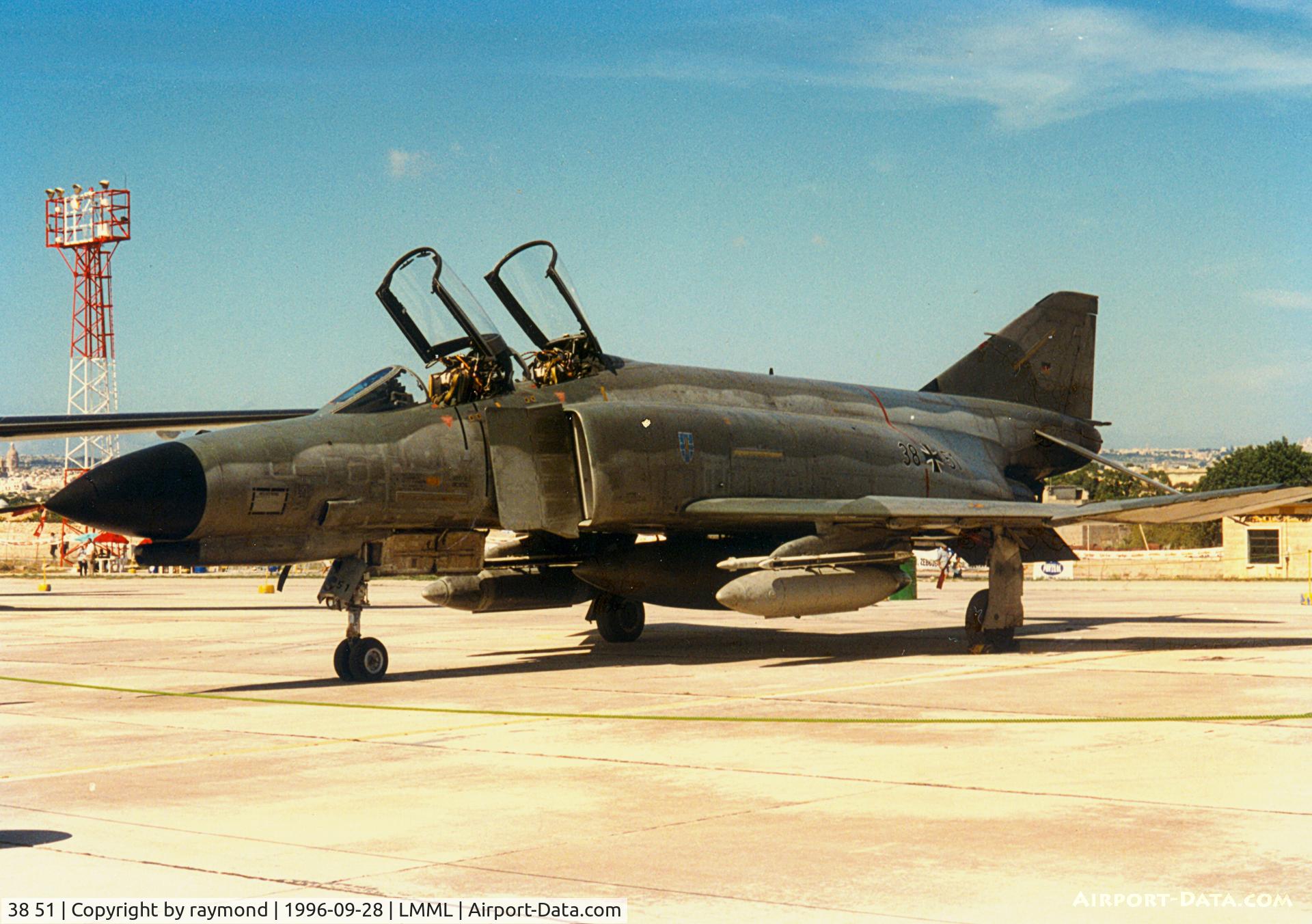 38 51, 1972 McDonnell Douglas F-4F Phantom II C/N 4756, F4 Phantom 38-51 German Air Force