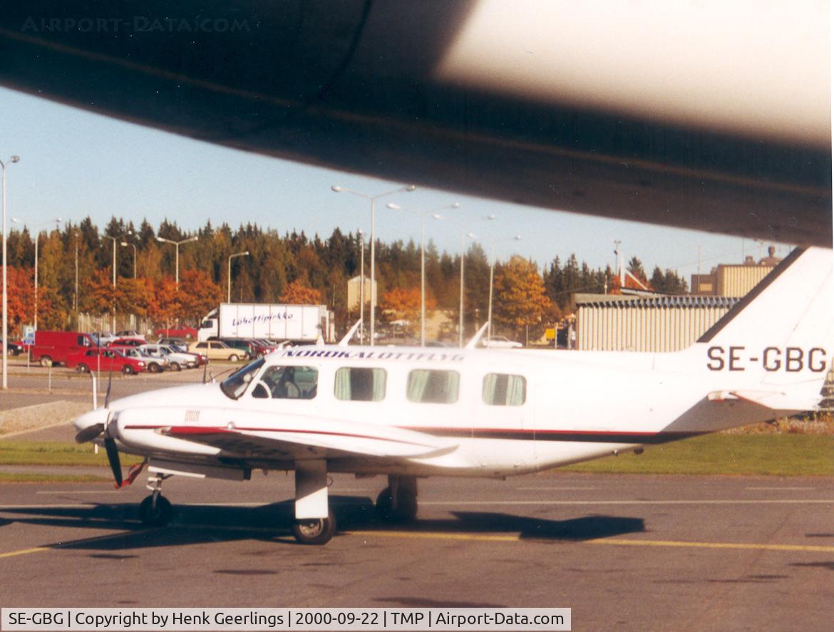SE-GBG, Piper PA-31-310B Navajo C/N 31-7401234, Nordkalottflyg