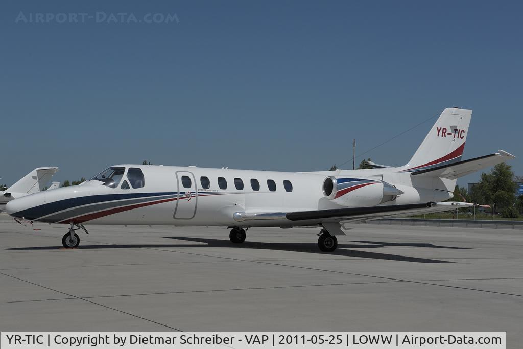 YR-TIC, 1992 Cessna 560 Citation V C/N 560-0200, Ion Tiriac Cessna 550