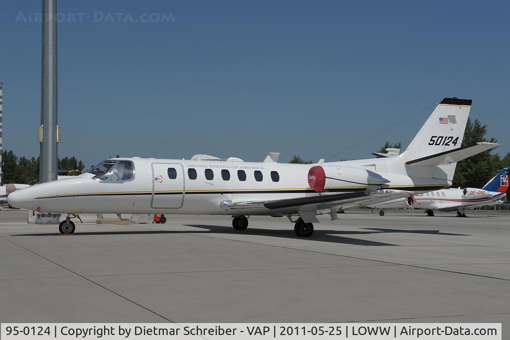 95-0124, 1995 Cessna UC-35A (560) Citation Ultra C/N 560-0392, United States Air Force Cessna 550 Citatoion 2