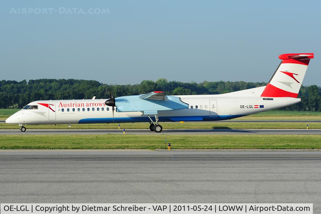 OE-LGL, 2010 De Havilland Canada DHC-8-402Q Dash 8 C/N 4310, Austrian Arrows Dash 8-400