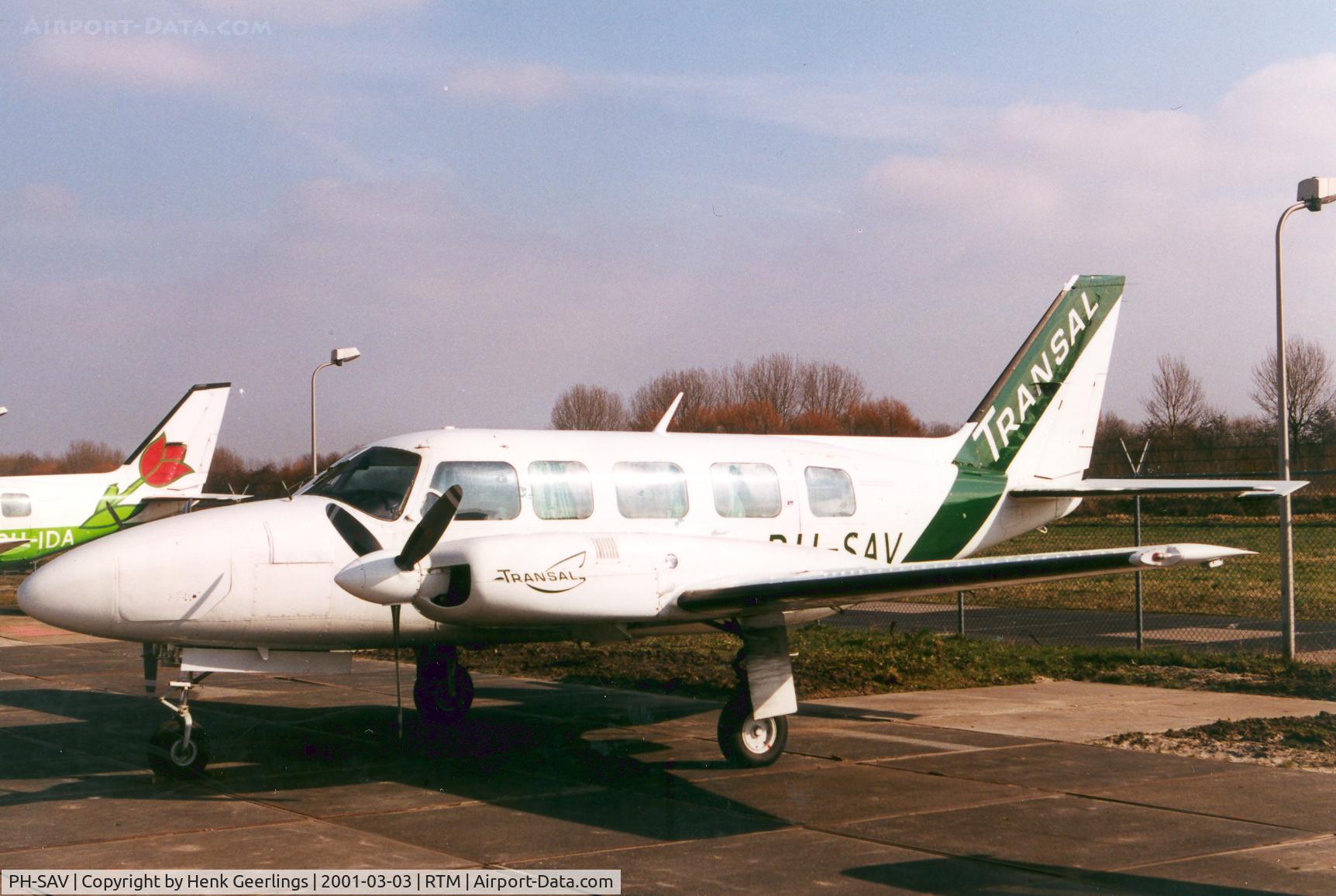 PH-SAV, Piper PA-31-350 Chieftain C/N 31-7652056, Transal