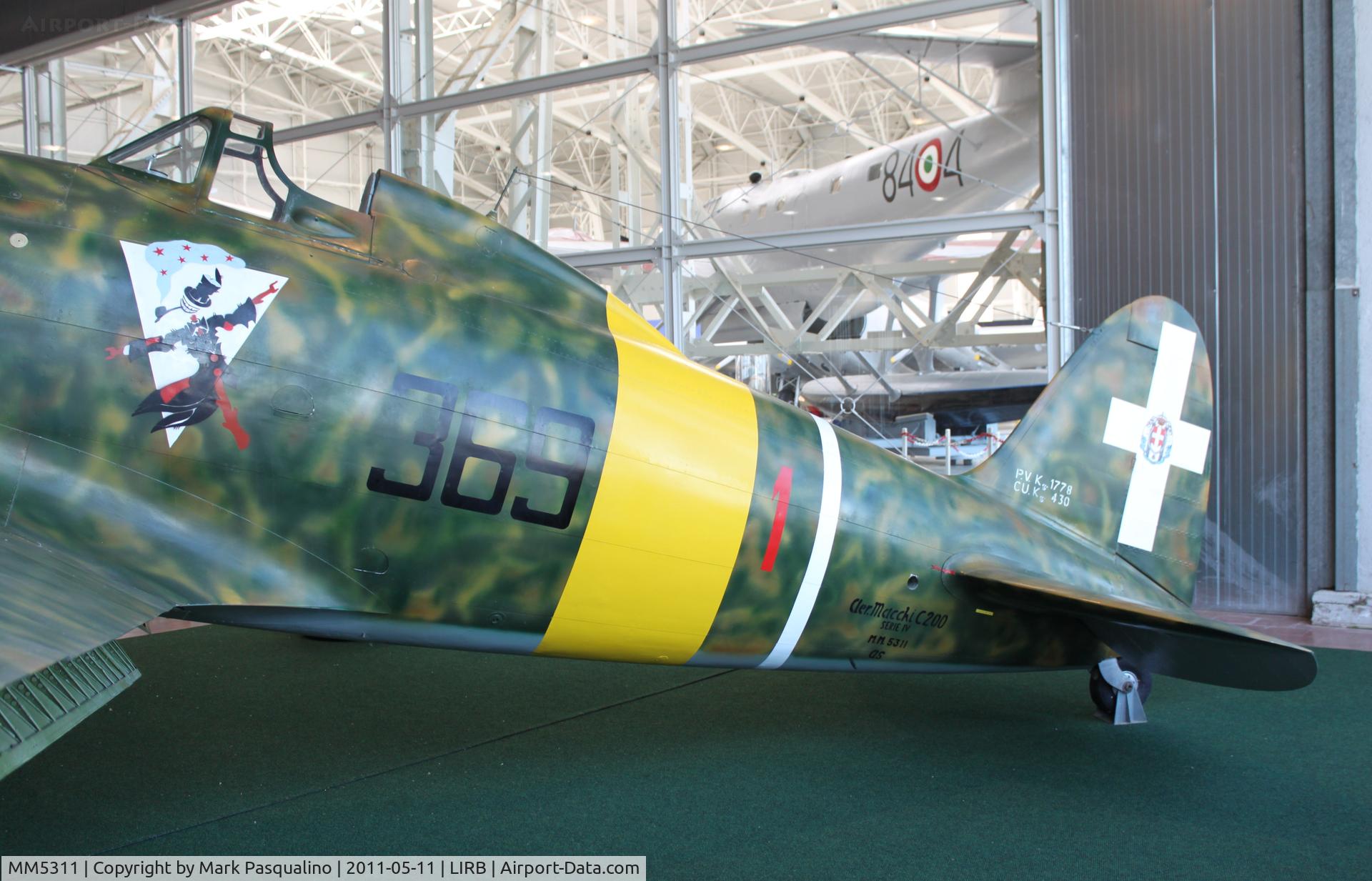 MM5311, Macchi MC.200 Saetta C/N Not found MM5311, Macchi MC.200