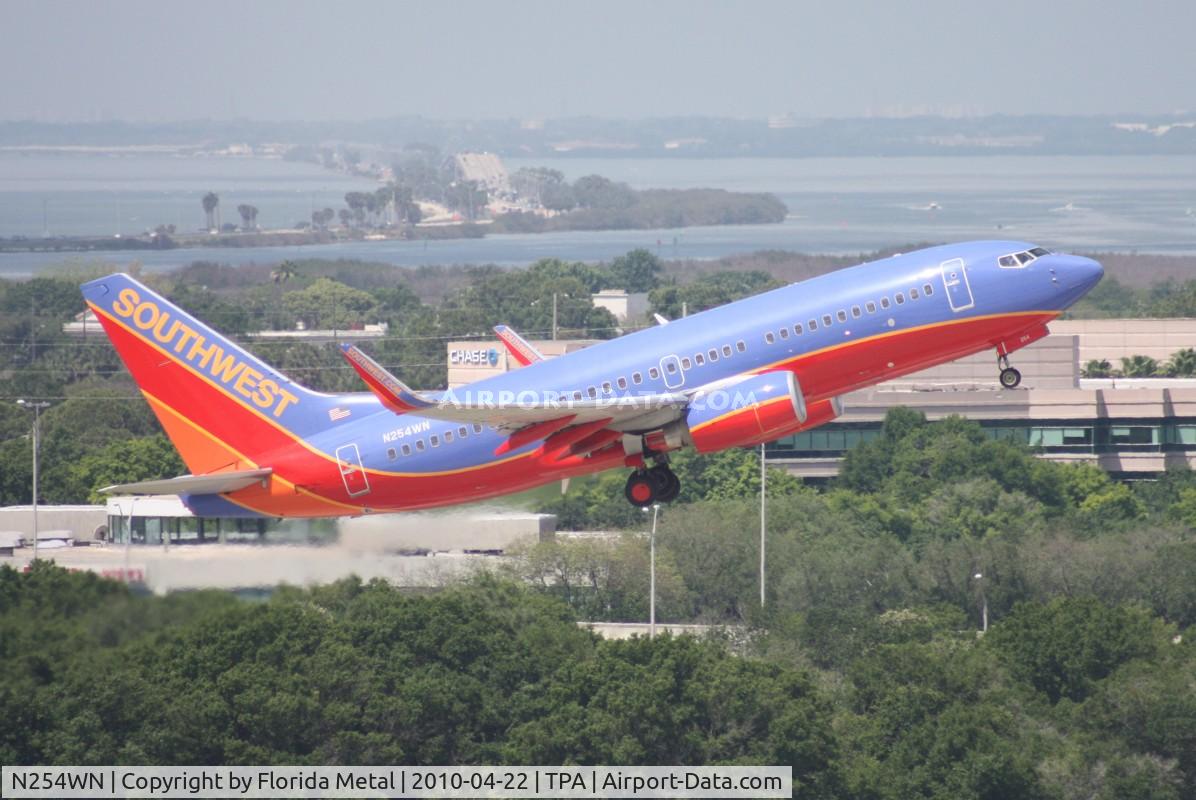 N254WN, 2006 Boeing 737-7H4 C/N 32512, Southwest 737-700
