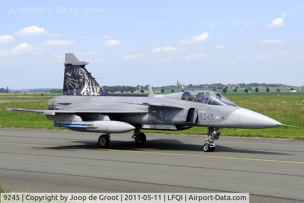 9245, Saab JAS-39C Gripen C/N 39245, 211 ZTL machine at the 2011 Tiger Meet.
