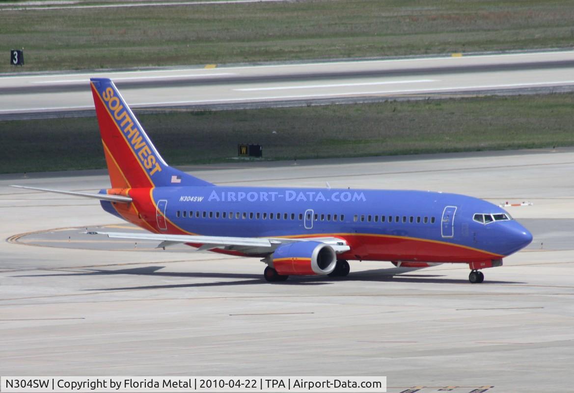 N304SW, 1985 Boeing 737-3H4 C/N 22944, Southwest 737