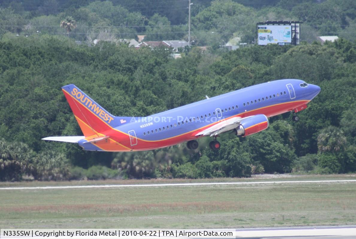 N335SW, 1988 Boeing 737-3H4 C/N 23939, Southwest 737