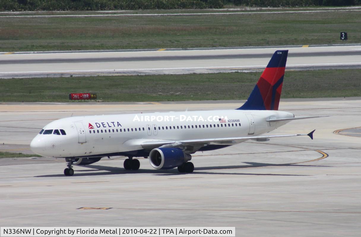 N336NW, 1992 Airbus A320-212 C/N 355, Delta A320