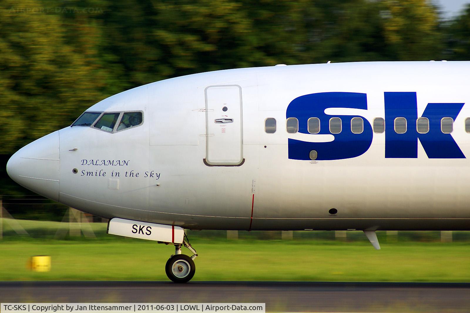 TC-SKS, 2001 Boeing 737-83N C/N 32348, TC-SKS @ LOWL