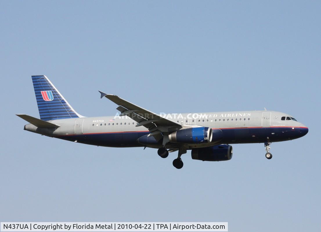 N437UA, 1997 Airbus A320-232 C/N 655, United A320
