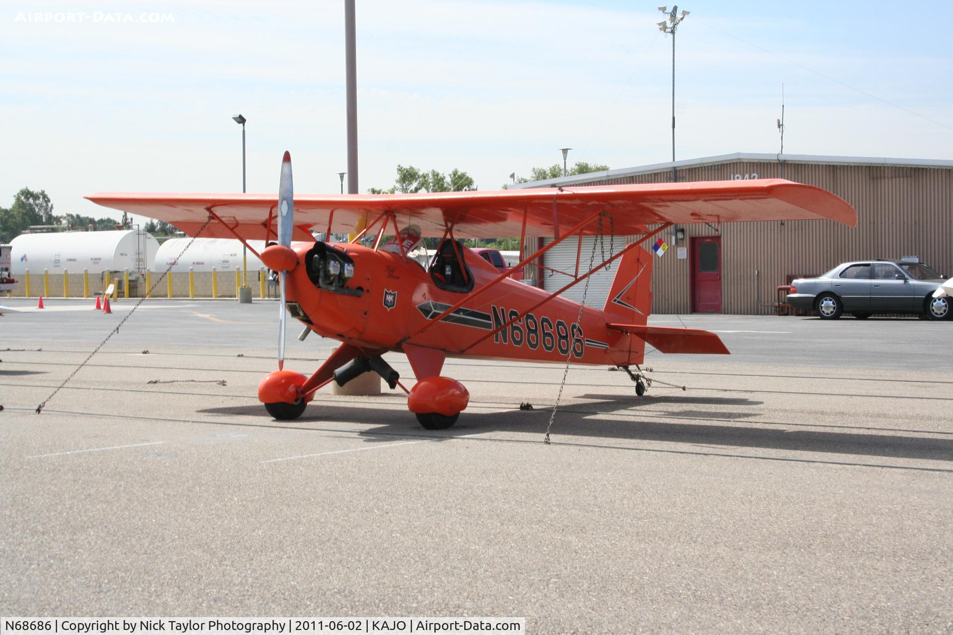 N68686, 1964 Corben Baby Ace Model D C/N QD-1, One of several Korben Baby Ace's at Corona.