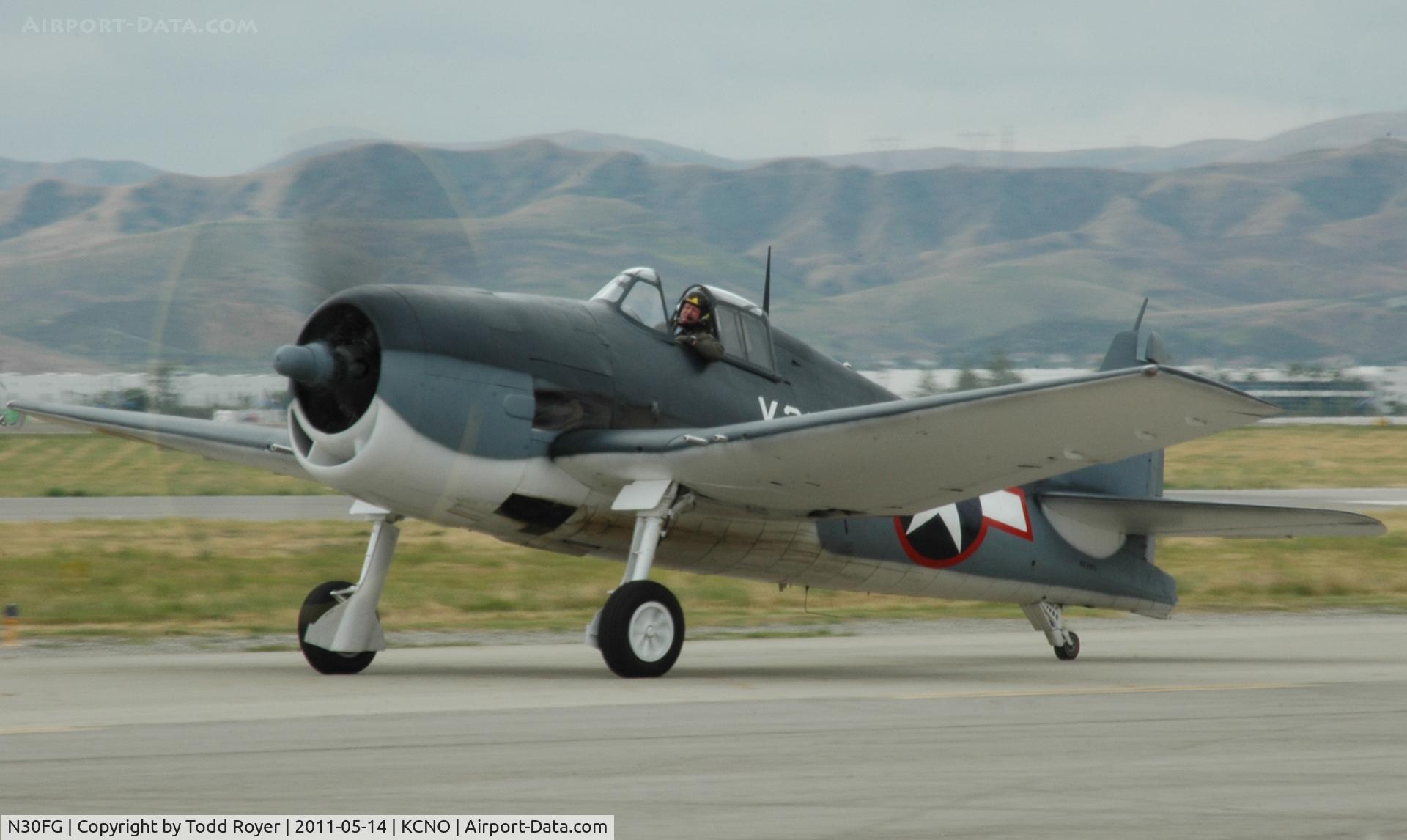 N30FG, 1944 Grumman F6F-3 Hellcat C/N A-3196, Chino airshow 2011
