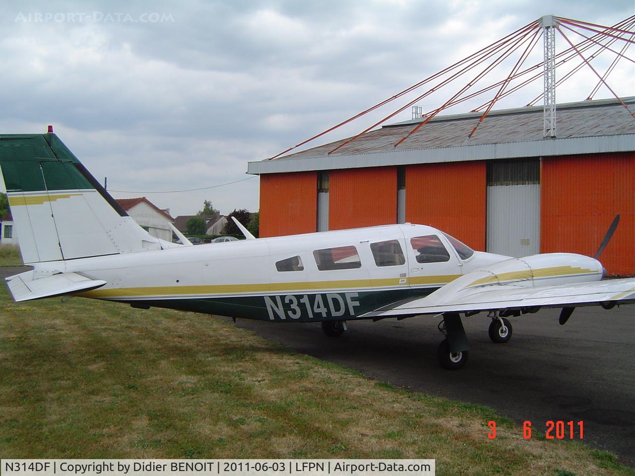 N314DF, 1975 Piper PA-34-200T C/N 34-7570285, PIPER PA-34 200T