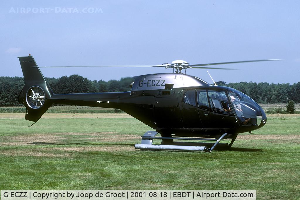 G-ECZZ, 1999 Eurocopter EC-120B Colibri C/N 1053, at the 2001 oldtimer fly-in