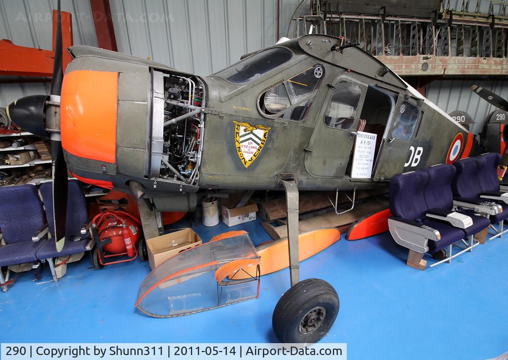 290, Max Holste MH.1521M Broussard C/N 346, Preserved...