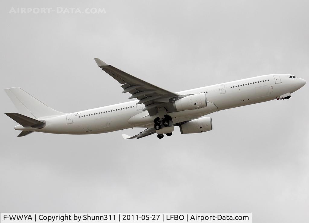 F-WWYA, 2011 Airbus A330-343 C/N 1231, C/n 1231 - Now in all white...