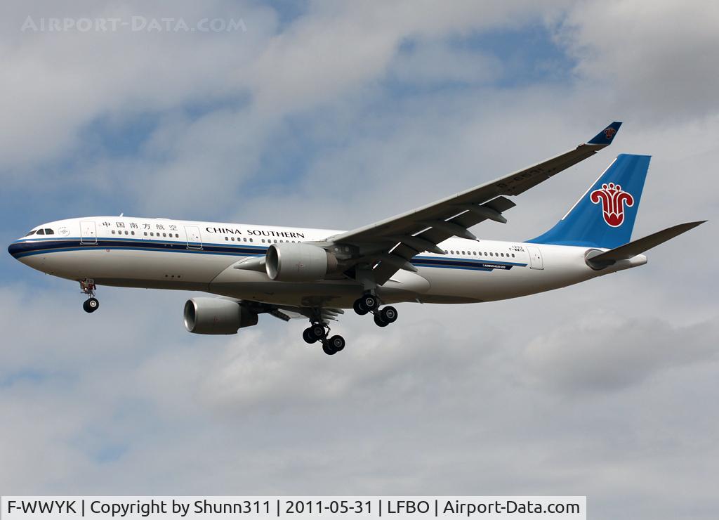 F-WWYK, 2011 Airbus A330-223 C/N 1231, C/n 1233 - To be B-6531