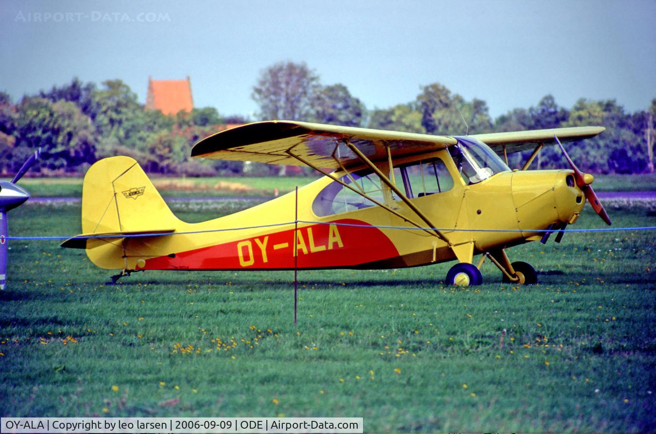 OY-ALA, 1946 Aeronca 7AC Champion C/N 7AC-1024, Air Show Odense DK 9.9.06