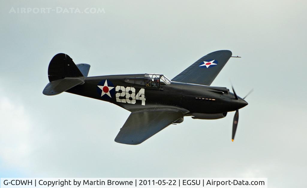 G-CDWH, 1941 Curtiss P-40B Warhawk C/N 16073, SHOT AT DUXFORD