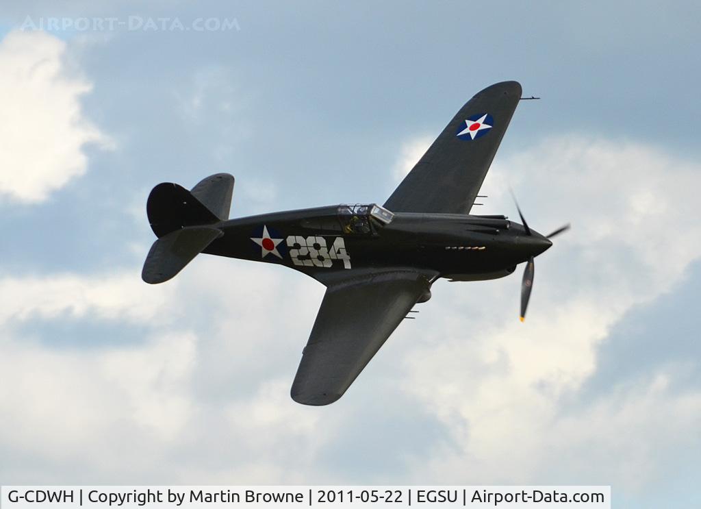 G-CDWH, 1941 Curtiss P-40B Warhawk C/N 16073, SHOT AT DUXFORD