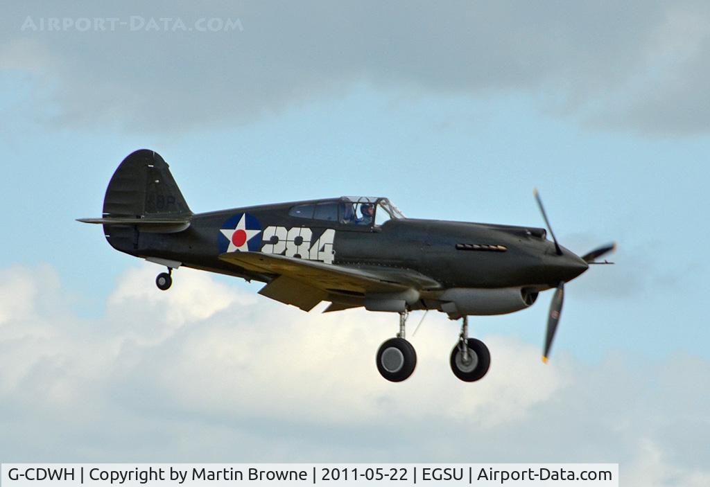 G-CDWH, 1941 Curtiss P-40B Warhawk C/N 16073, SHOT AT DUXFORD
