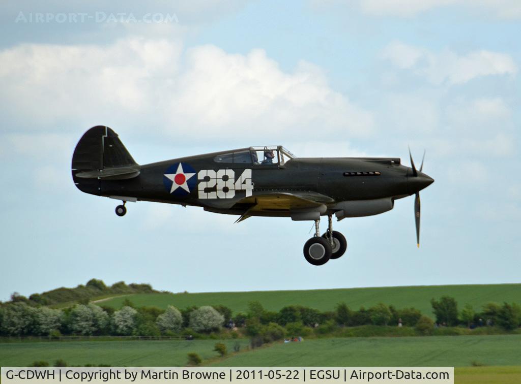 G-CDWH, 1941 Curtiss P-40B Warhawk C/N 16073, AT DUXFORD