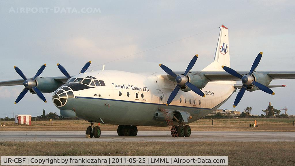 UR-CBF, Antonov An-12A C/N 2340507, AEROVIS