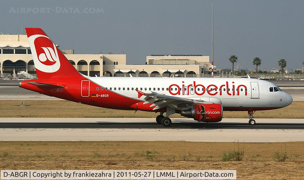 D-ABGR, 2008 Airbus A319-112 C/N 3704, AIR BERLIN
