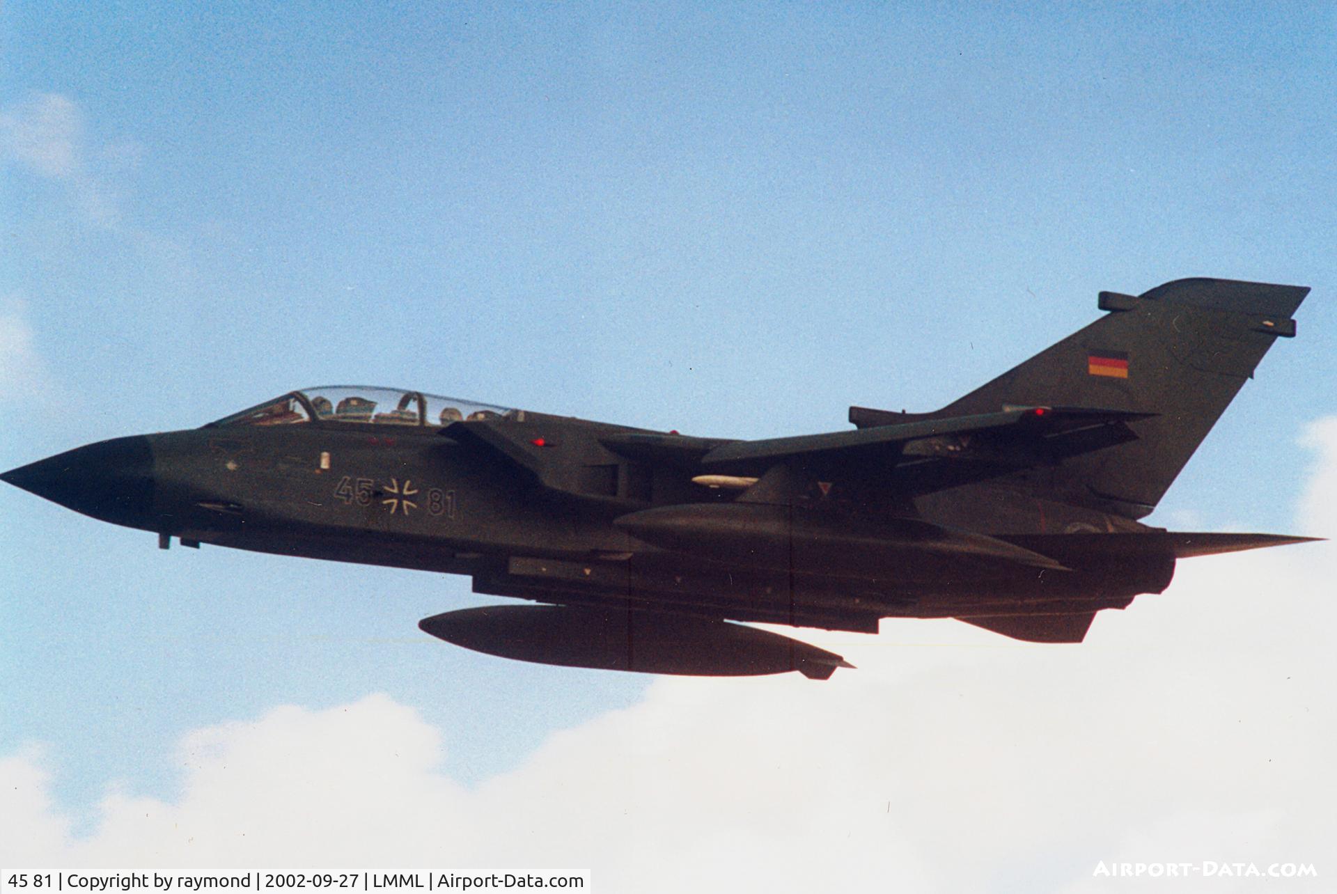 45 81, Panavia Tornado IDS C/N 698/GS222/4281, Tornado 45-81 German Air Force