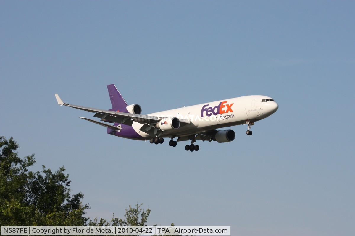N587FE, 1992 McDonnell Douglas MD-11F C/N 48489, Fed Ex MD-11