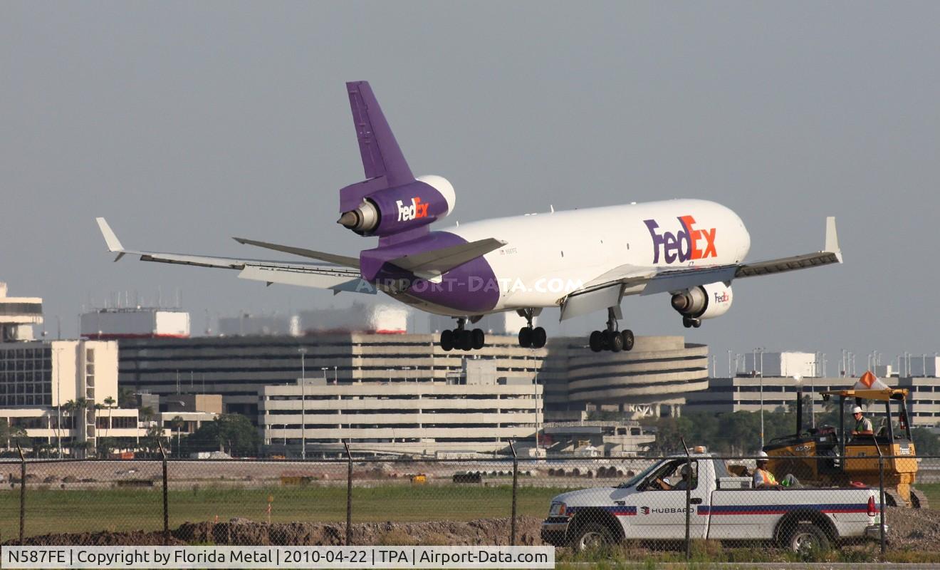 N587FE, 1992 McDonnell Douglas MD-11F C/N 48489, Fed Ex MD-11